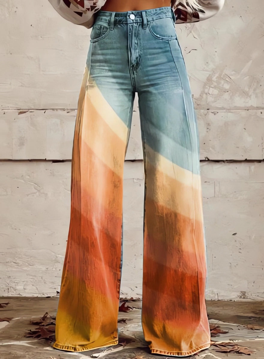 Vorioal Gradient Stripe Pants