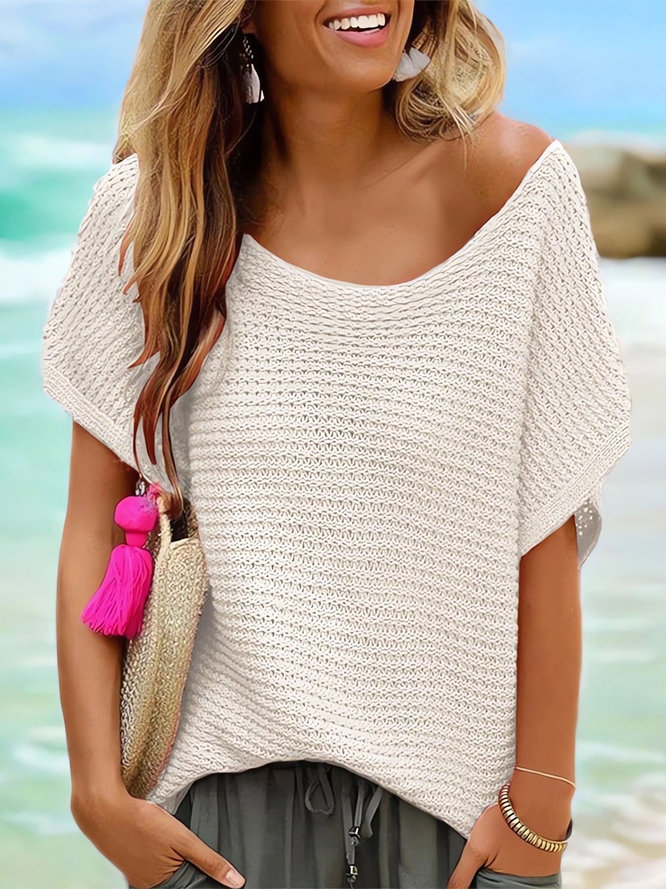 Coastal Breeze Relaxed Knit