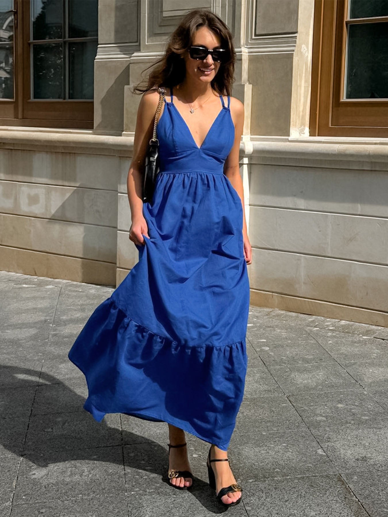 Breezy City Maxi Dress