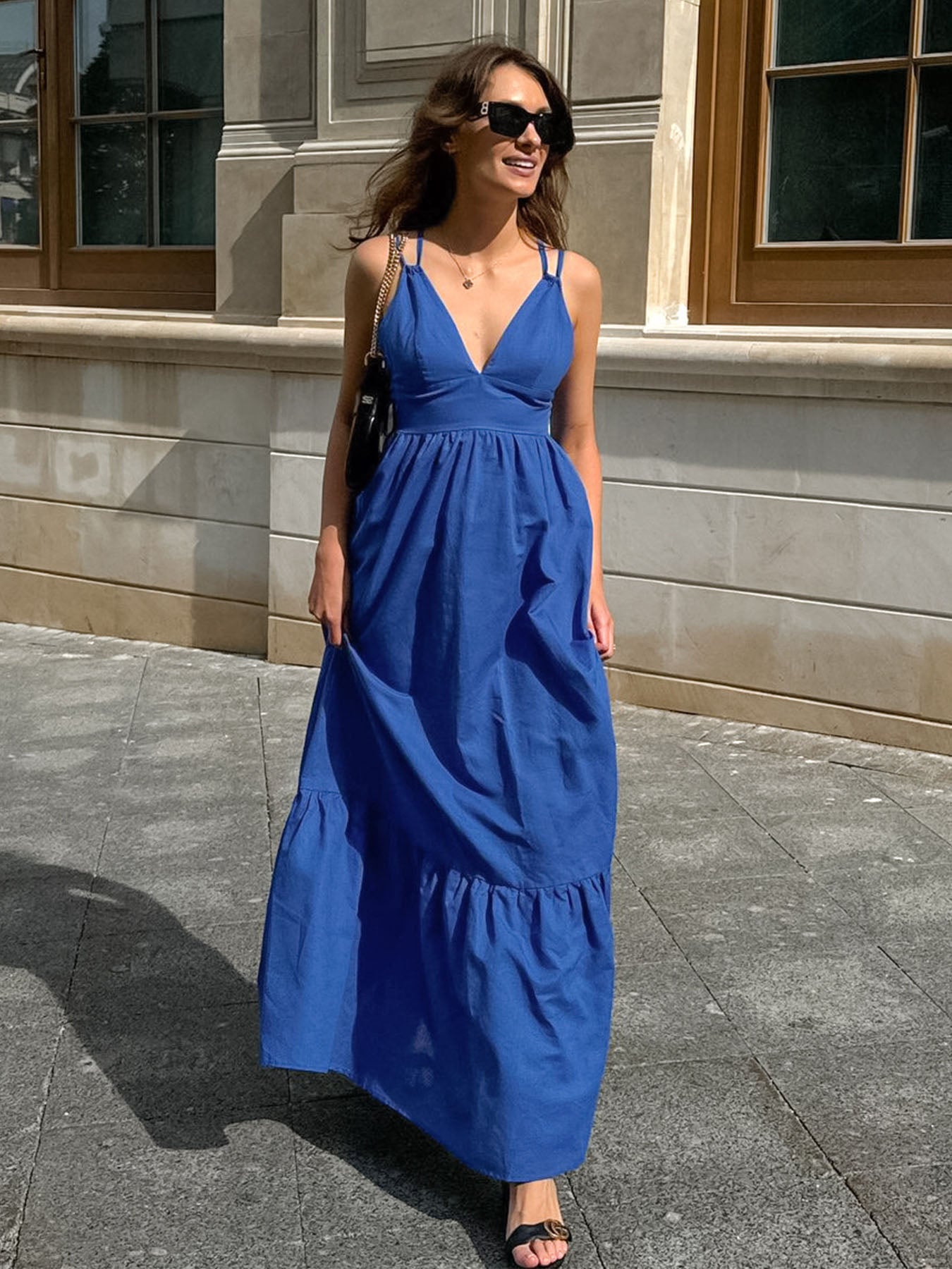 Breezy City Maxi Dress