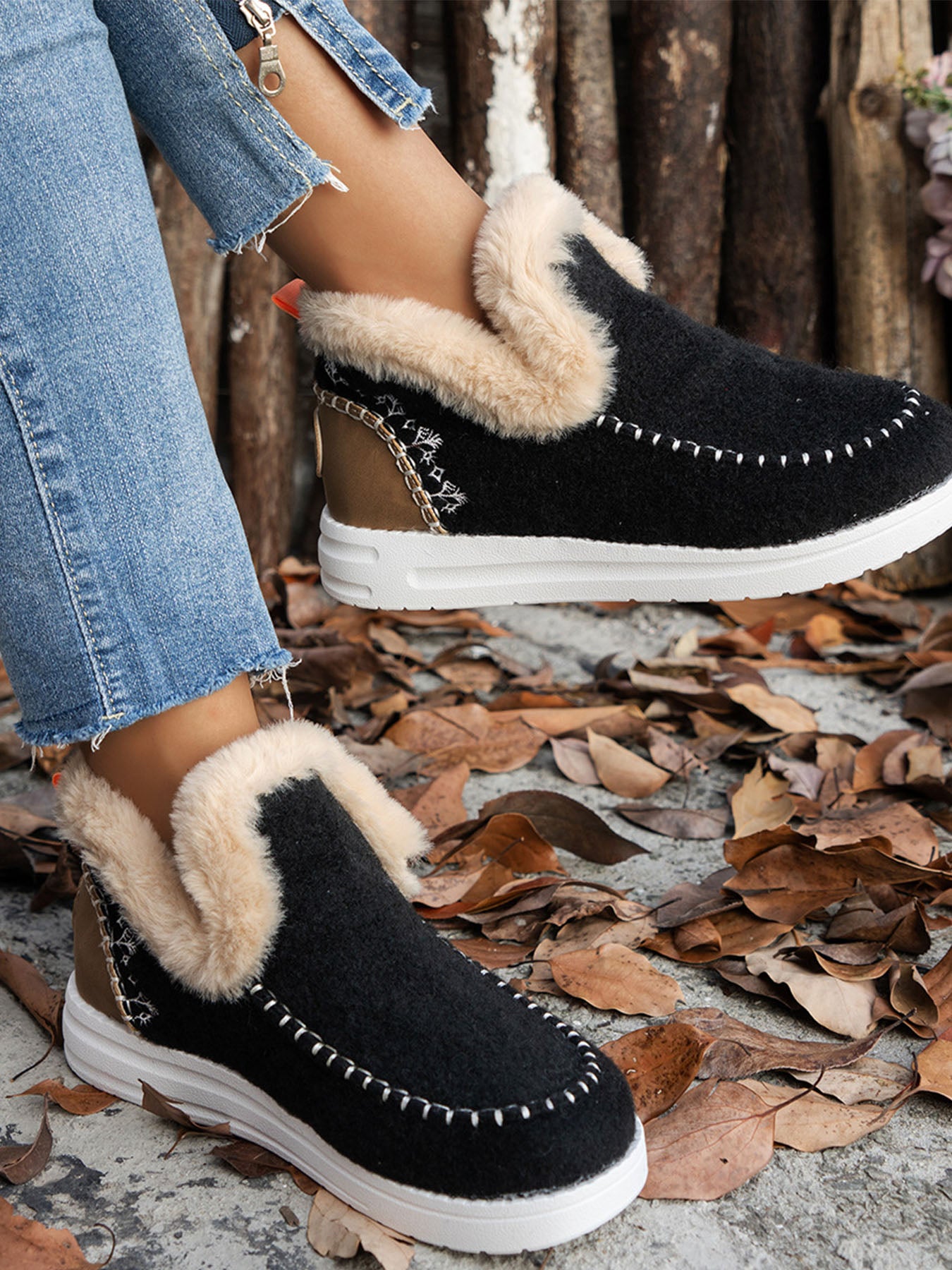 Plush Thickened Warm Shoes