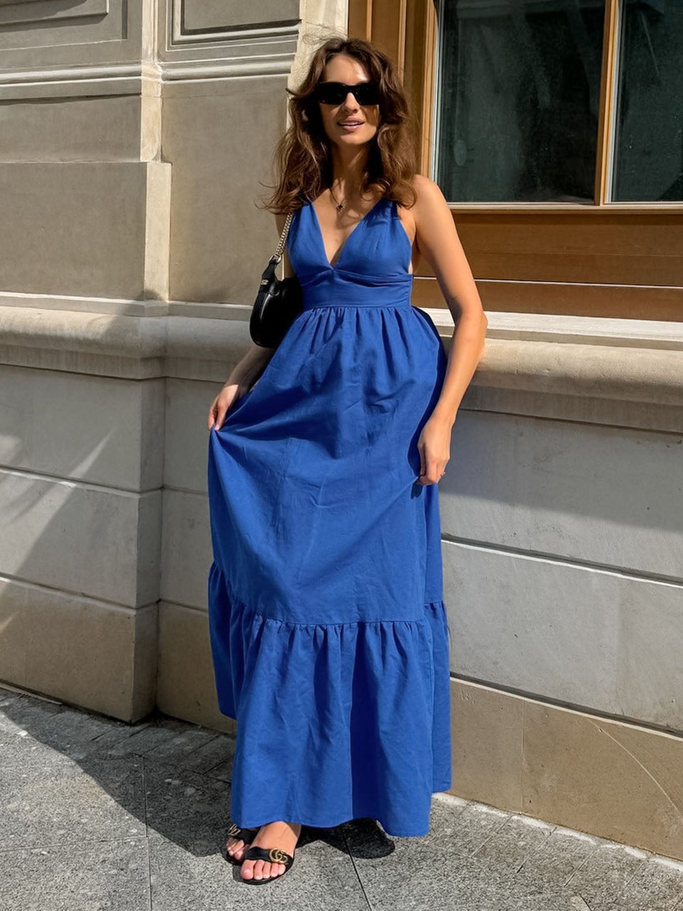 Breezy City Maxi Dress