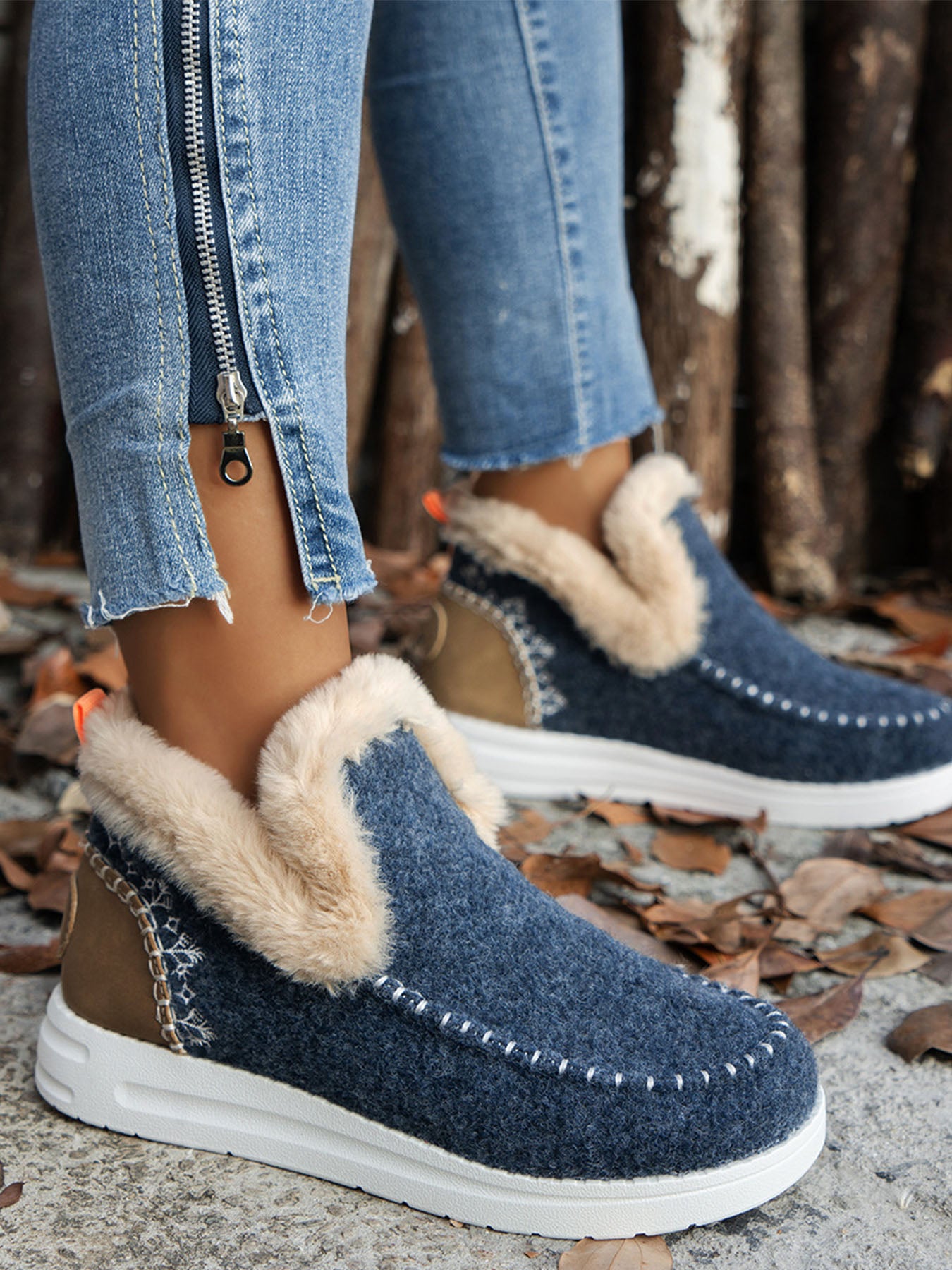 Plush Thickened Warm Shoes