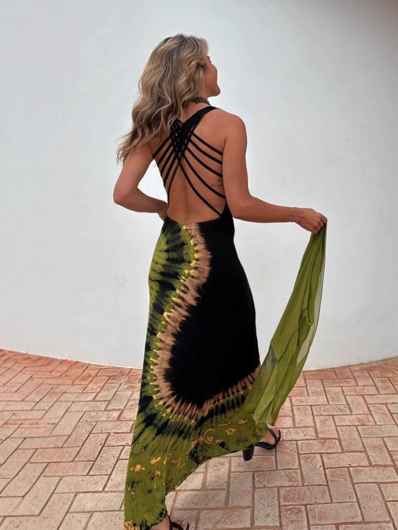 Eclipse Gradient Maxi Dress