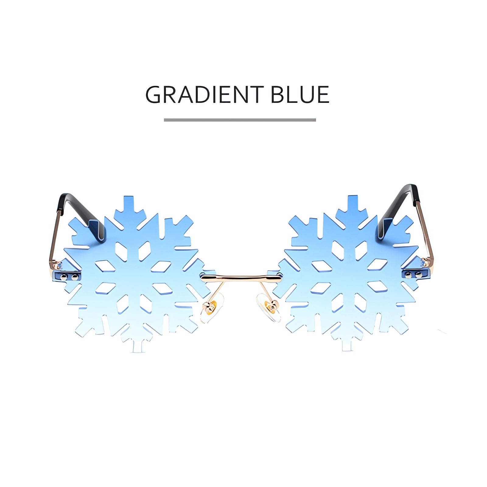 Frameless Snowflake Sunglasses