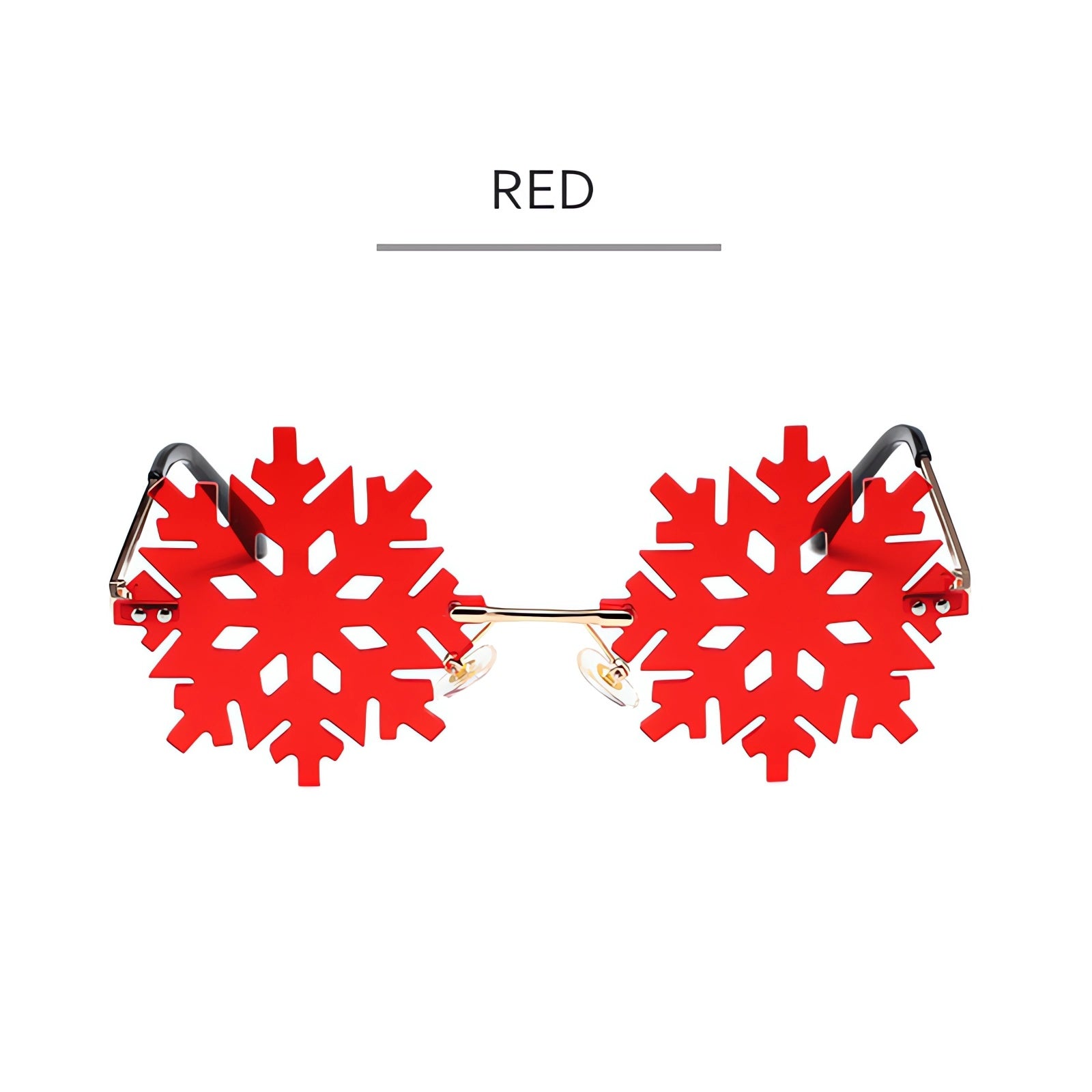 Frameless Snowflake Sunglasses