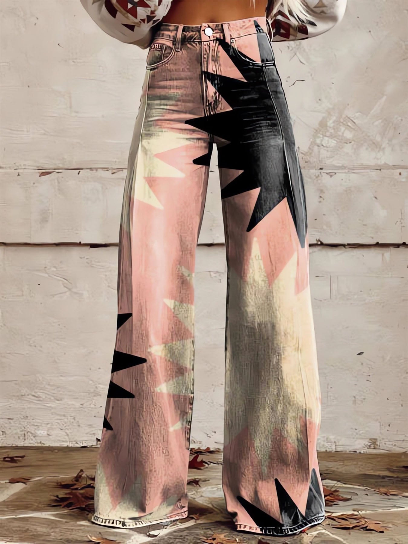 Vorioal Pink Explosion Pants