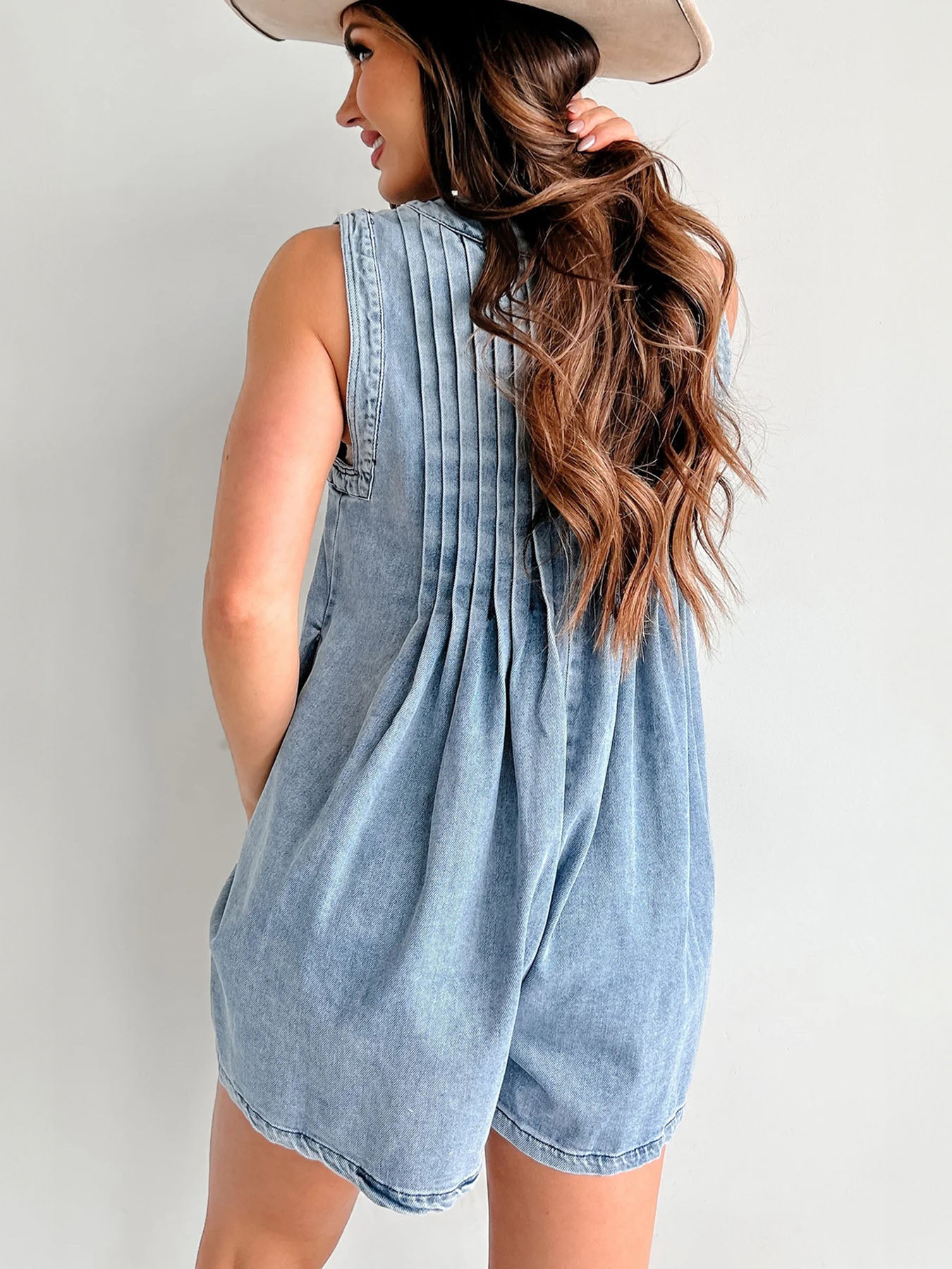 Cowgirl Pleated Jumpsuits