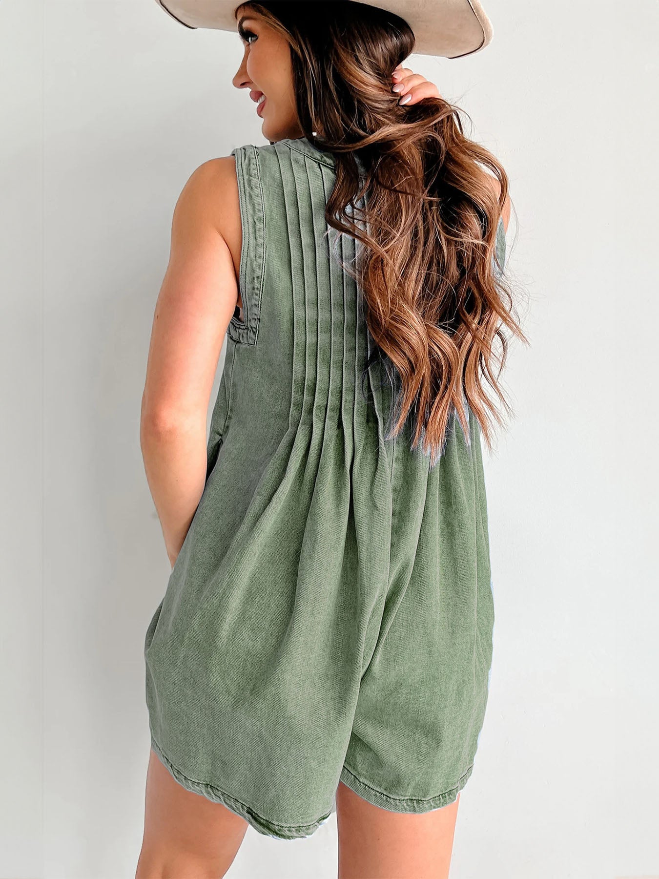 Cowgirl Pleated Jumpsuits