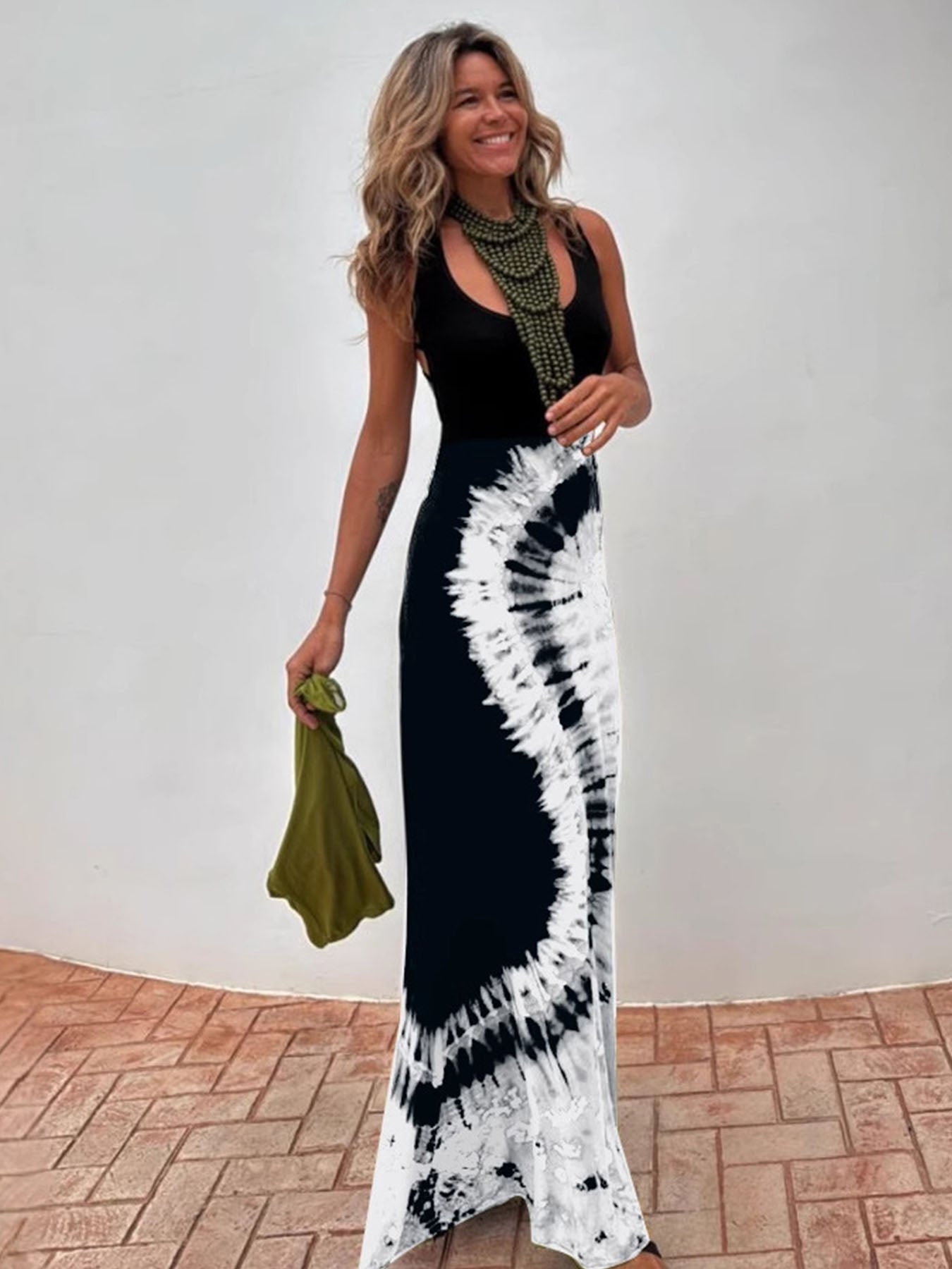 Gradient Eclipse Maxi Dress