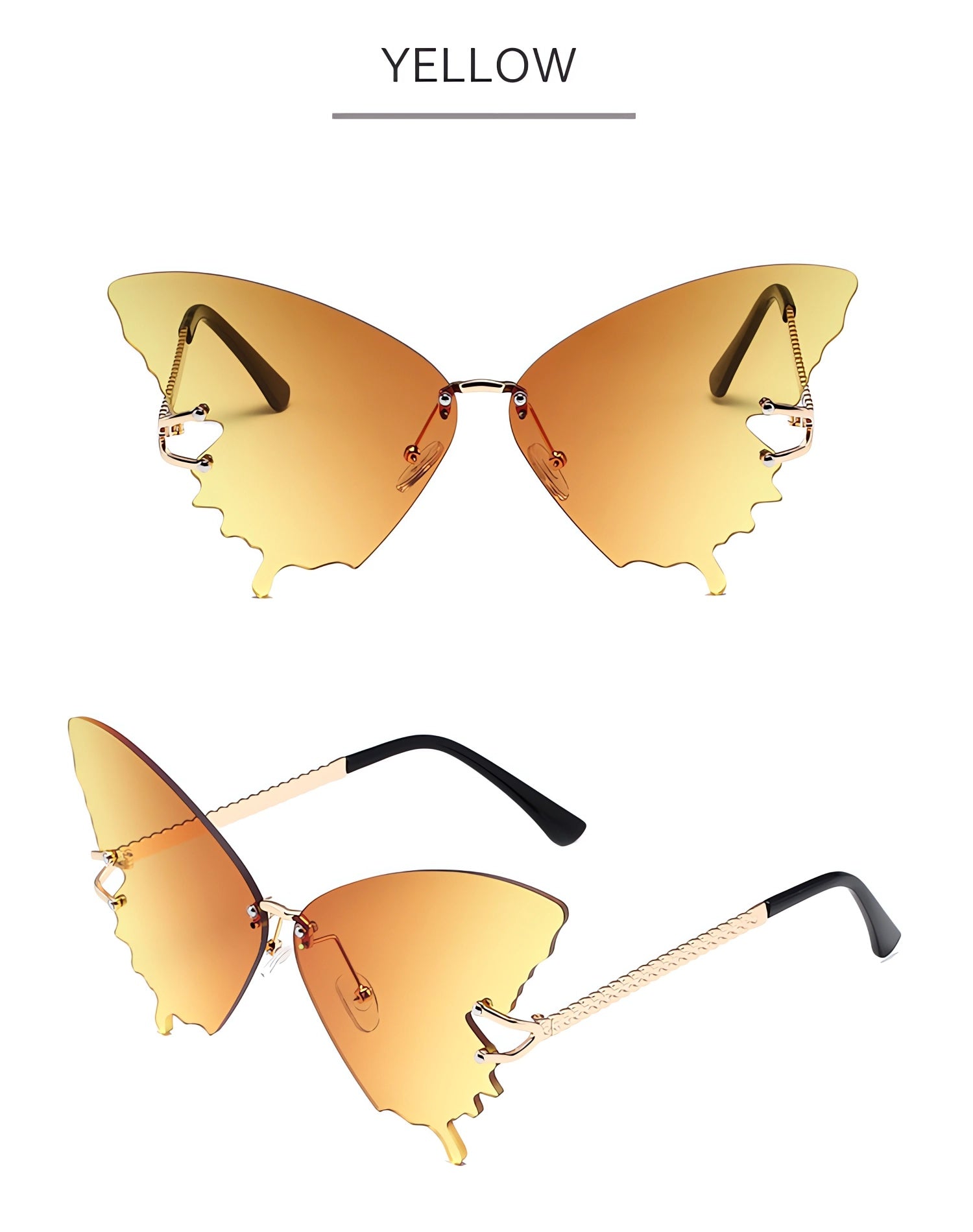 Butterfly Gradient Sunglasses