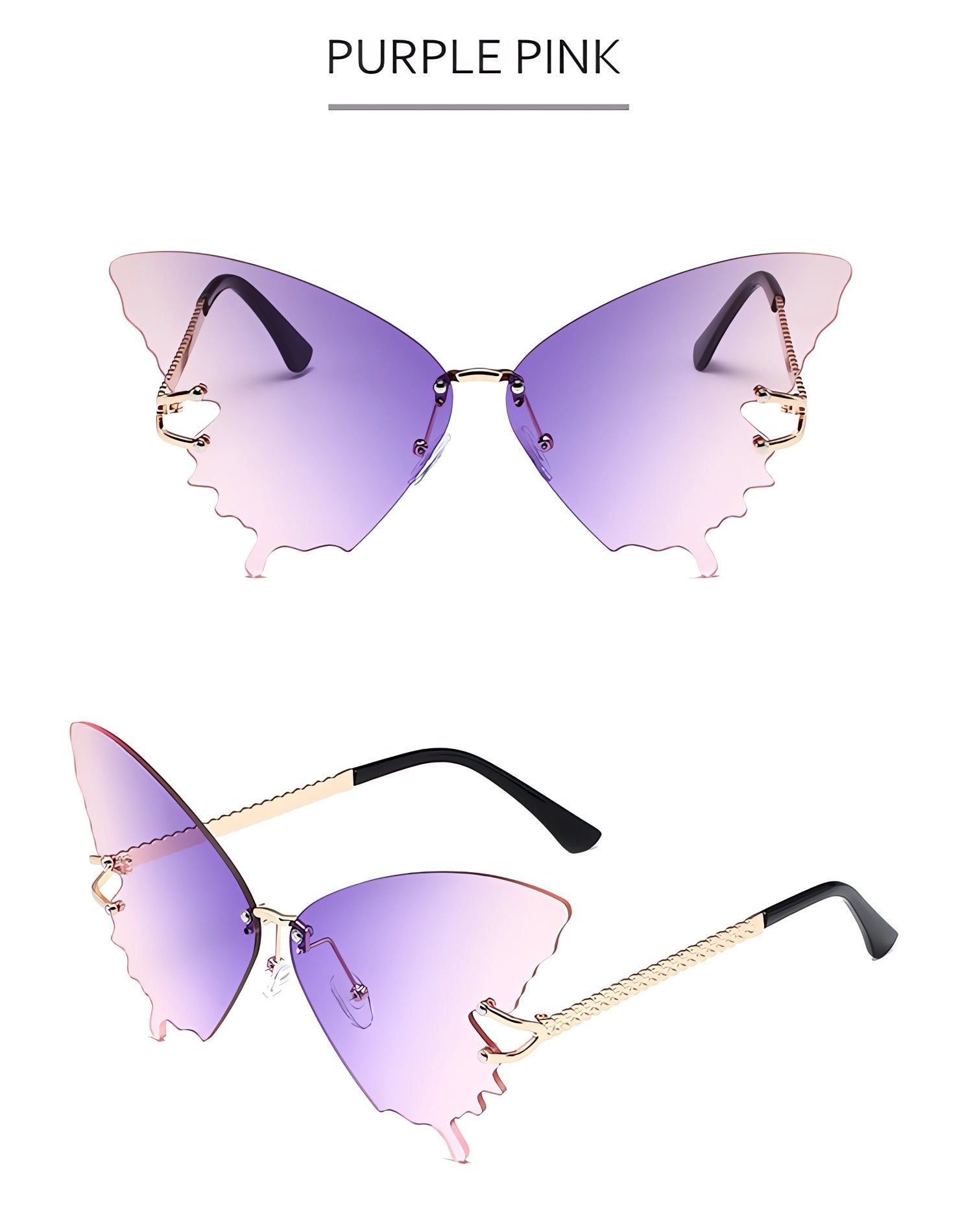 Butterfly Gradient Sunglasses