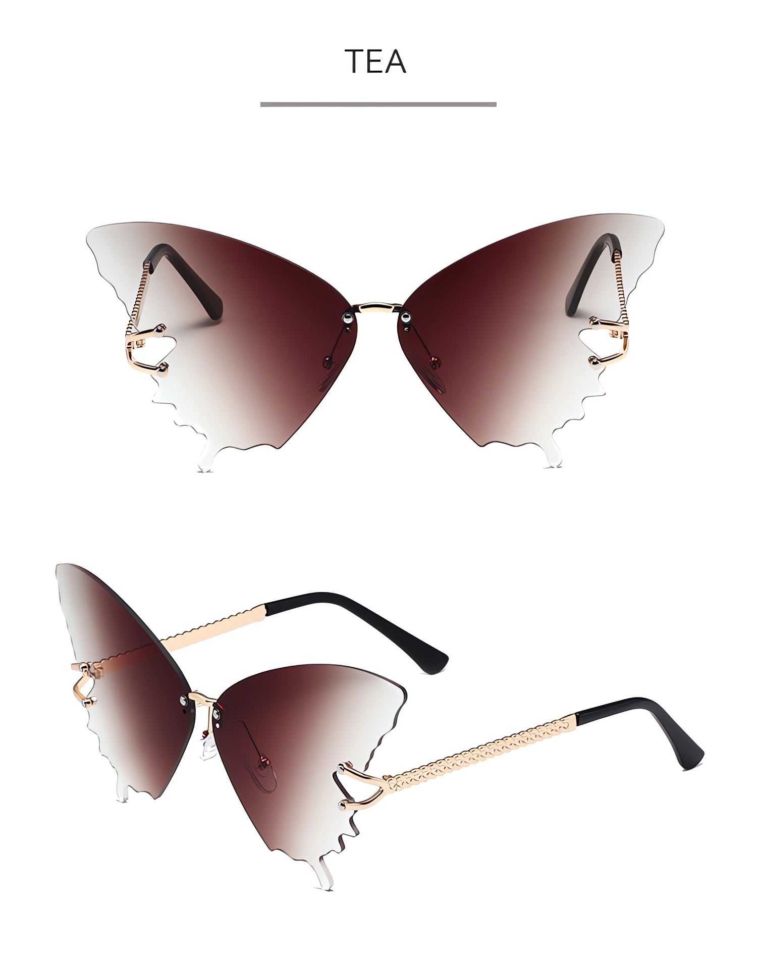 Butterfly Gradient Sunglasses